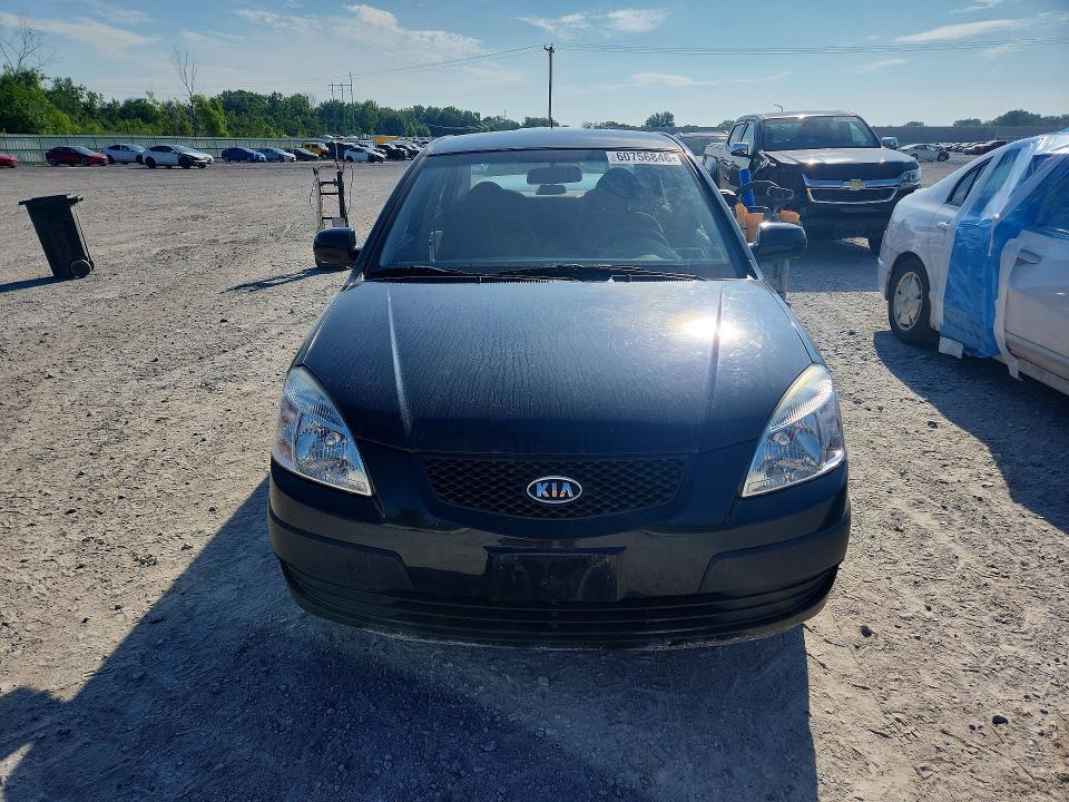 2008 Kia Rio VIN KNADE123586410136 COPART salvage auction — REAR END, NY - MV-907A SALVAGE CERTIFICATE, sold $375 on 2026-07-27 (photo 5)