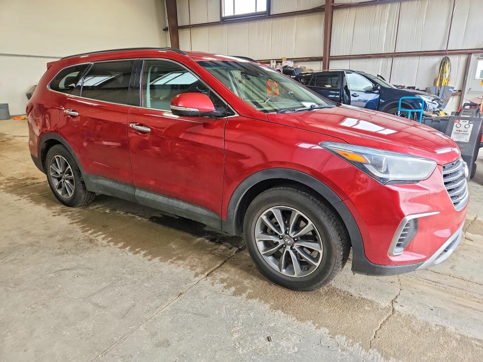 2019 Hyundai Santa fe VIN KM8SNDHF0KU297563 COPART salvage auction — REAR END, Ab - Bos - Salvage, sold $1,550 on 2026-07-30 (photo 4)