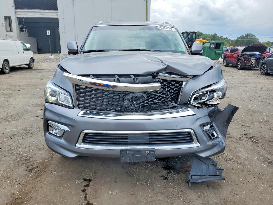 2016 Infiniti Qx80 VIN JN8AZ2NE1G9126355 COPART salvage auction — FRONT END, Va - Cert Of Title - Salvage, sold $3,650 on 2026-07-29 (photo 5)
