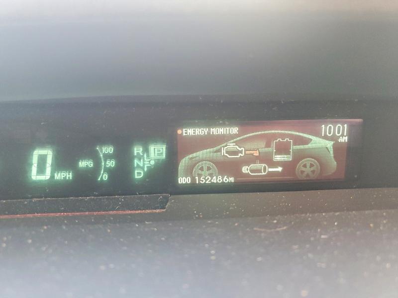 2012 Toyota Prius VIN JTDKN3DU2C5463497 COPART salvage auction — FRONT END, Ny - Mv-907A Salvage Certificate, sold $1,250 on 2026-07-21 (photo 9)