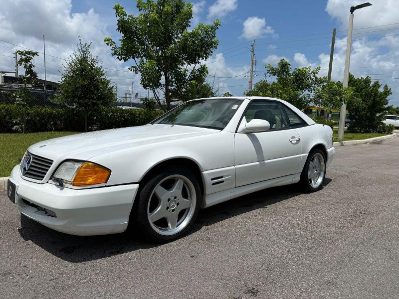 2001 Mercedes-benz Sl-class VIN WDBFA68F71F198298 COPART salvage auction — NORMAL WEAR, FL - CERTIFICATE OF TITLE (P), sold $1,700 on 2026-07-29 (photo 2)