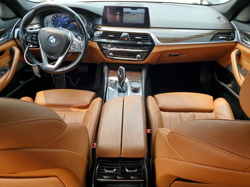 2018 BMW 5er VIN WBAJE7C59JWC56108 COPART salvage auction — MECHANICAL, Mi - Certificate Of Title, sold $4,850 on 2026-07-27 (photo 8)