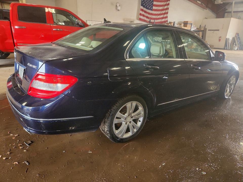 2008 Mercedes-benz C-klasse VIN WDDGF81X18F068412 COPART salvage auction — MECHANICAL, MI - DEALER ONLY CLEAN TITLE, sold $450 on 2026-07-24 (photo 3)