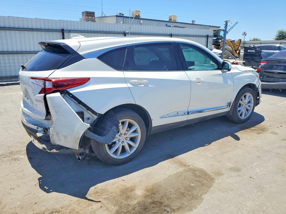 2019 Acura Rdx VIN 5J8TC1H31KL023024 COPART salvage auction — REAR END, Ca - Salvage Certificate, sold $4,650 on 2026-07-17 (photo 3)