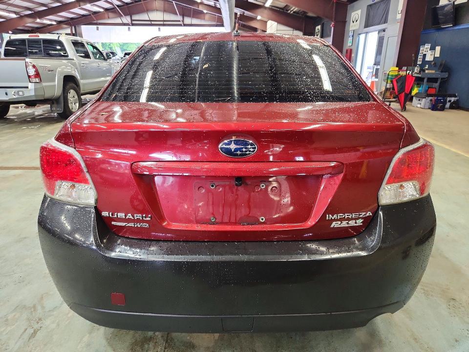 2013 Subaru Impreza VIN JF1GJAC63DH024713 COPART salvage auction — ROOF, Ct - Cert Of Title-Salvage, sold $450 on 2026-07-16 (photo 6)