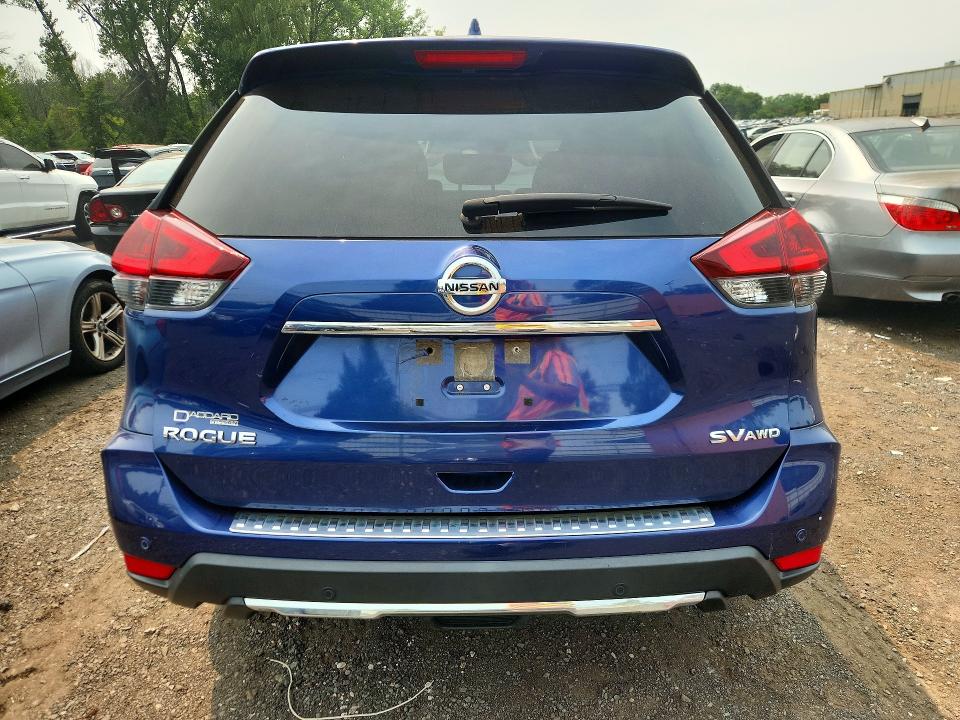 2020 Nissan Rogue VIN JN8AT2MV3LW121074 COPART salvage auction — MECHANICAL, Ct - Cert Of Title-Salvage, sold $4,200 on 2026-07-31 (photo 6)