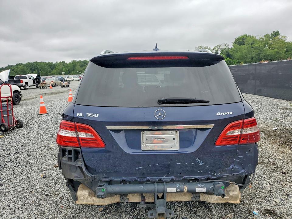 2015 Mercedes-benz VIN 4JGDA5HB2FA514433 COPART salvage auction — REAR END, Sc - Certificate Of Title, sold $4,000 on 2026-08-01 (photo 6)