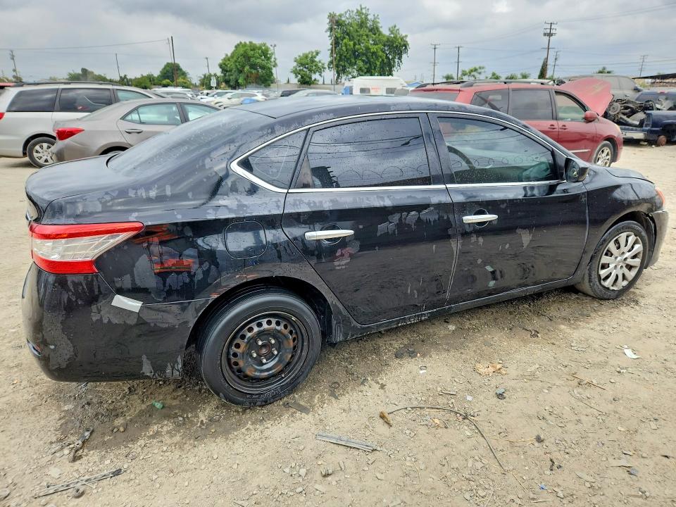 2015 Nissan Sentra VIN 3N1AB7AP5FY327238 COPART salvage auction — FRONT END, Ca - Dis/Dlr/Exp Only Clean Title, sold $225 on 2026-07-09 (photo 3)