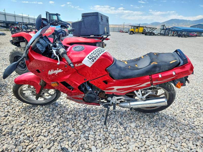 2007 Kawasaki Ex250 VIN JKAEXMF187DA36043 COPART salvage auction — NORMAL WEAR, Ut - Certificate Of Title, sold $90 on 2026-07-07 (photo 3)