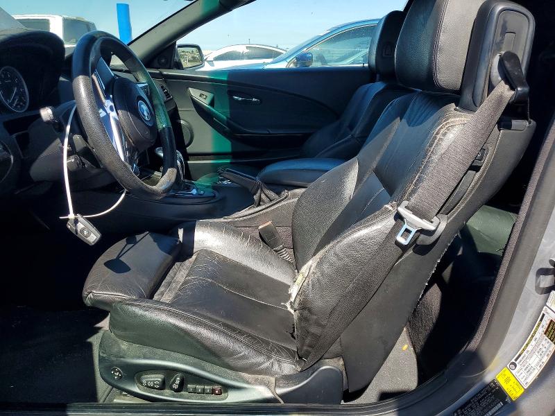 2008 BMW 6 series VIN WBAEB53518CX62605 COPART salvage auction — MINOR DENT/SCRATCHES, Ca - Dis/Dlr/Exp Only Clean Title, sold $375 on 2026-07-31 (photo 7)