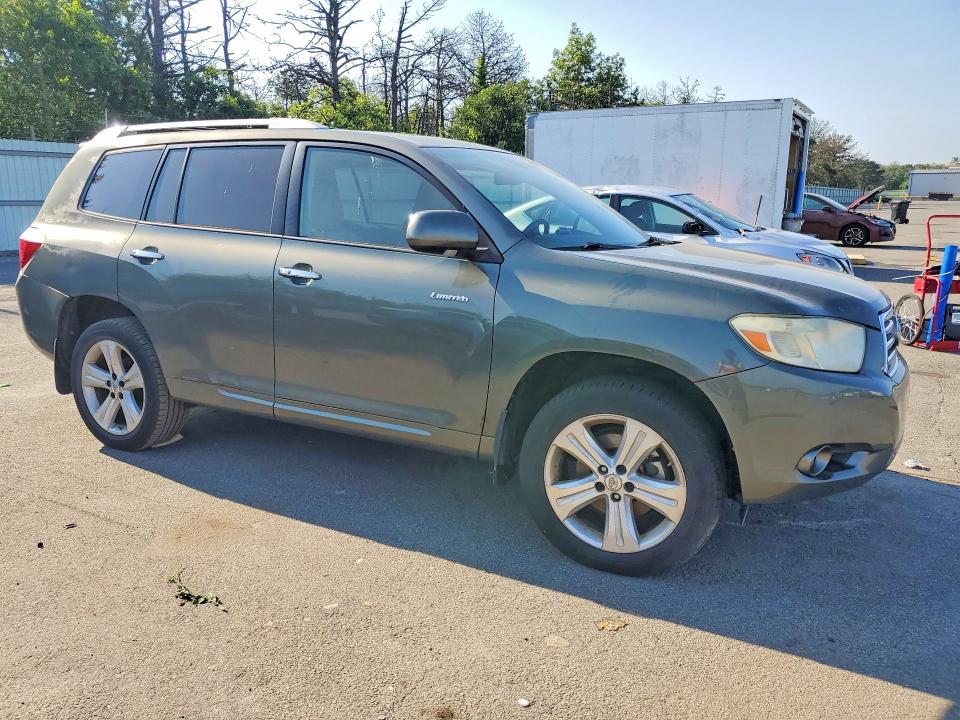 2008 Toyota Highlander VIN JTEES42A782040990 COPART salvage auction — UNDERCARRIAGE, NY - CERTIFICATE OF TITLE, sold $80 on 2026-07-22 (photo 4)