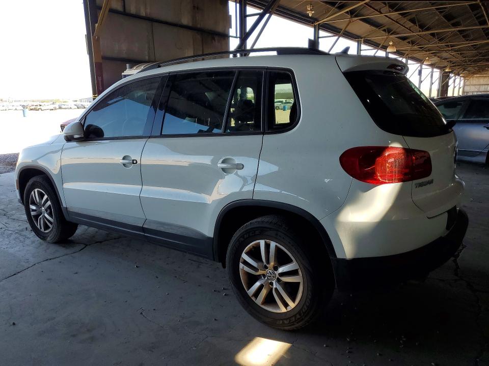 2015 Volkswagen Tiguan VIN WVGAV7AX2FW565345 COPART salvage auction — FRONT END, AZ - CERTIFICATE OF TITLE, sold $1,200 on 2026-07-20 (photo 2)