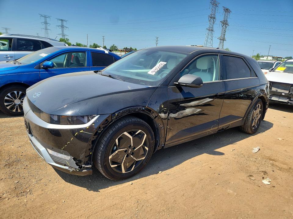 2023 Hyundai Ioniq 5 VIN KM8KNDAF9PU207859 COPART salvage auction — SIDE, Il - Salvage Certificate, sold $4,650 on 2026-07-30 (photo 1)