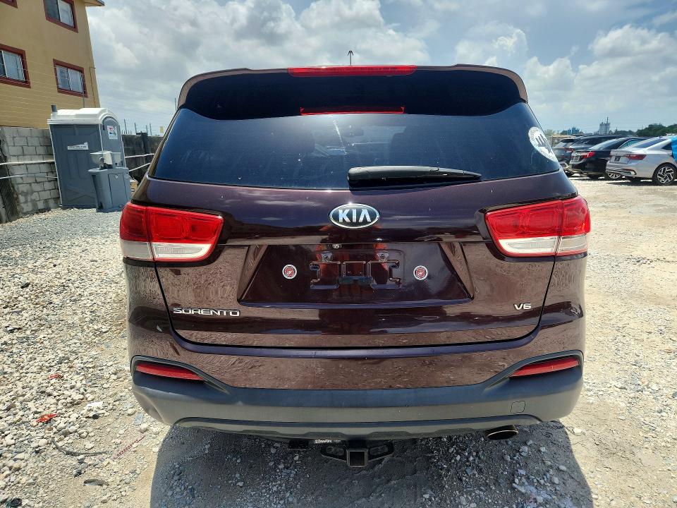 2016 Kia Sorento VIN 5XYPG4A53GG019853 COPART salvage auction — FRONT END, Fl - Cert Of Title Slvg Rebuildable, sold $875 on 2026-07-17 (photo 6)