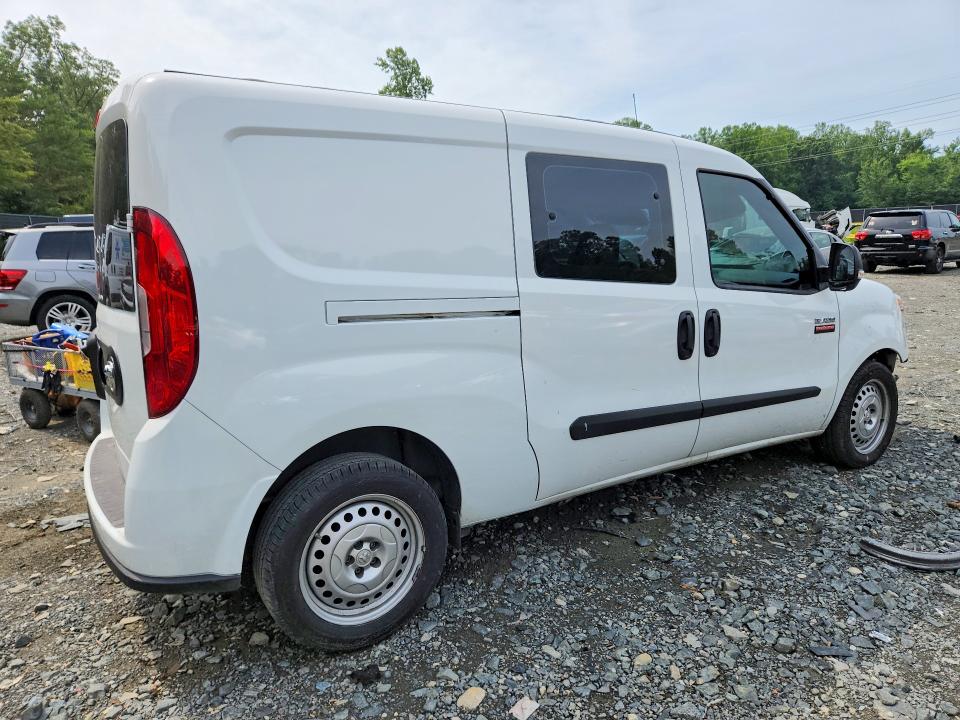2022 Ram Promaster city VIN ZFBHRFAB3N6Y09866 COPART salvage auction — FRONT END, Salvage Title, sold $3,800 on 2026-08-14 (photo 3)