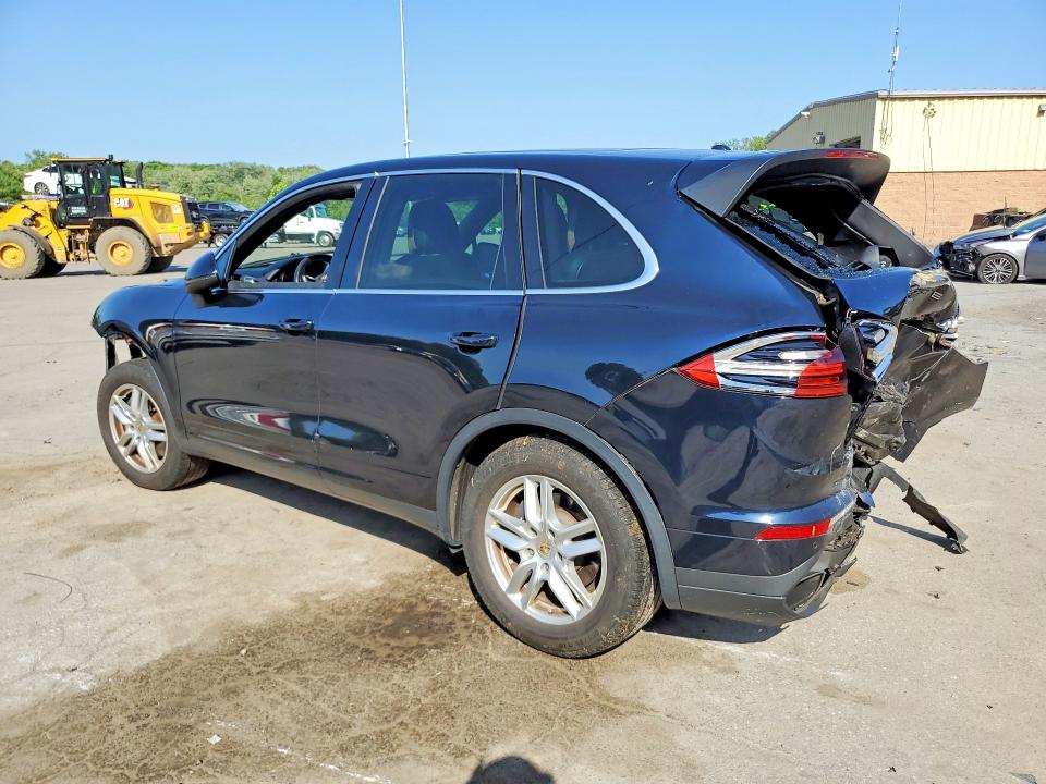 2016 Porsche Cayenne VIN WP1AA2A23GLA04564 COPART salvage auction — REAR END, Ny - Mv-907A Salvage Certificate, sold $1,150 on 2026-07-16 (photo 2)