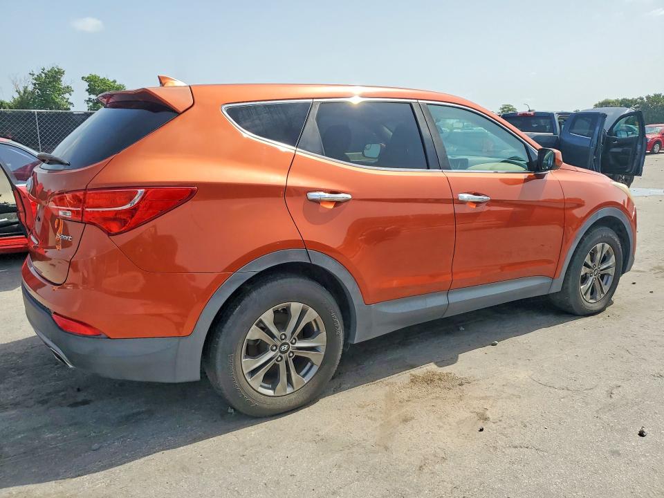 2016 Hyundai Santa fe VIN 5XYZT3LB7GG345026 COPART salvage auction — MINOR DENT/SCRATCHES, FL - CERTIFICATE OF TITLE, sold $1,400 on 2026-07-14 (photo 3)