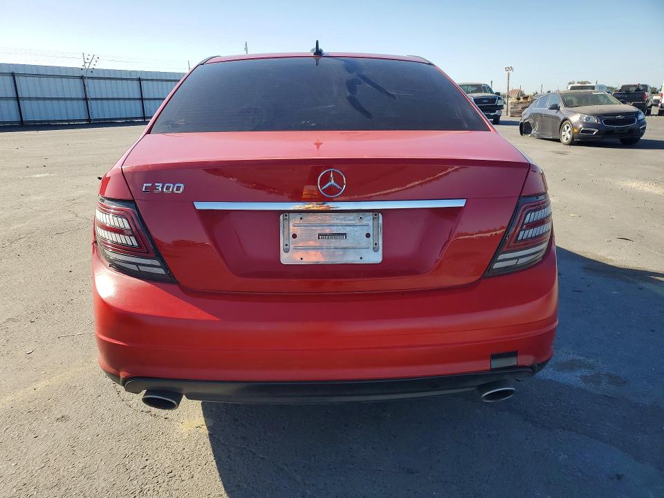 2008 Mercedes-benz C class VIN WDDGF81X88F061912 COPART salvage auction — FRONT END, CA - SALVAGE CERTIFICATE, sold $425 on 2026-07-16 (photo 6)