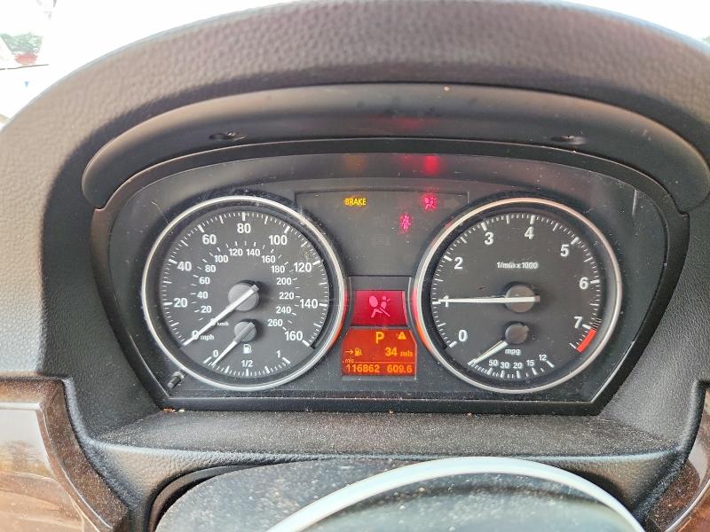 2009 BMW 3 series VIN WBAPH775X9NL82875 COPART salvage auction — FRONT END, NY - MV-907A SALVAGE CERTIFICATE, sold $80 on 2026-07-27 (photo 9)