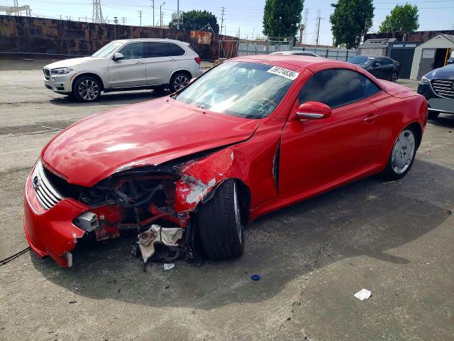 2004 Lexus Sc 430 VIN JTHFN48Y340053664 COPART salvage auction — UNDERCARRIAGE, CA - SALVAGE CERTIFICATE, sold $1,100 on 2026-07-29 (photo 1)