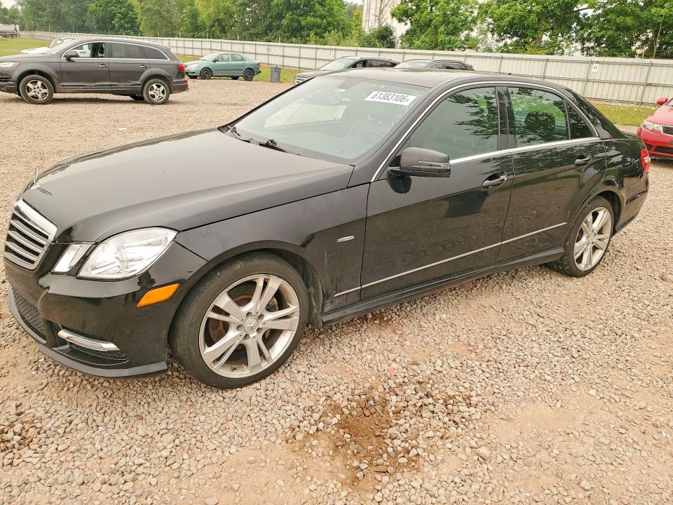 2012 Mercedes-benz E-klasse VIN WDDHF8JB0CA617015 COPART salvage auction — UNDERCARRIAGE, OH - CERTIFICATE OF TITLE, sold $500 on 2026-07-20 (photo 1)