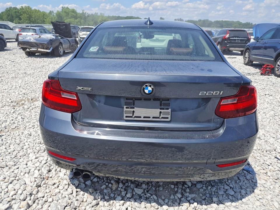 2015 BMW VIN WBA1F7C53FVX95699 COPART salvage auction — FRONT END, Mi - Certificate Of Title, sold $2,050 on 2026-07-18 (photo 6)
