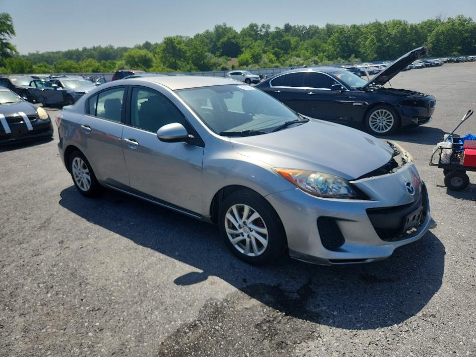 2012 Mazda 3 VIN JM1BL1V8XC1614279 COPART salvage auction — FRONT END, Pa - Certificate Of Salvage, sold $400 on 2026-07-28 (photo 4)