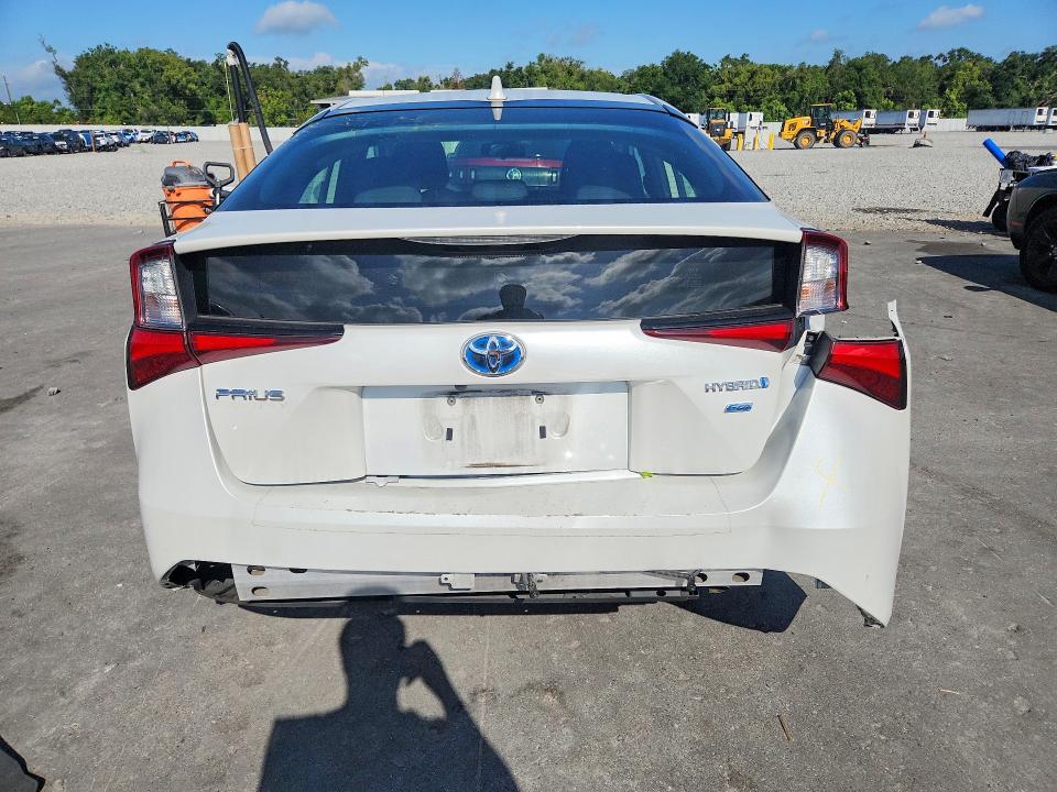 2021 Toyota Prius VIN JTDKAMFU4M3147949 COPART salvage auction — REAR END, Fl - Cert Of Title Slvg Rebuildable, sold $5,200 on 2026-07-27 (photo 6)