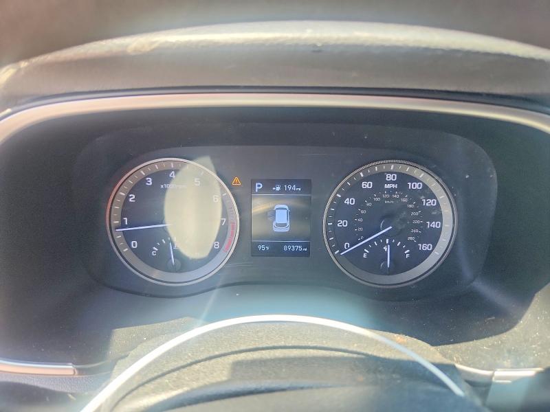 2019 Hyundai Tucson VIN KM8J33A45KU062600 COPART salvage auction — REAR END, Tx - Salvage Vehicle Title, sold $950 on 2026-07-23 (photo 9)