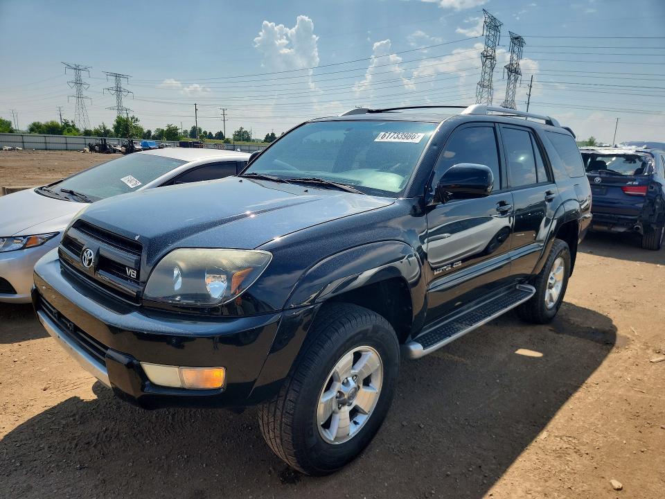 2003 Toyota 4runner VIN JTEBT17R730001818 COPART salvage auction — NORMAL WEAR, Il - Certificate Of Title, sold $325 on 2026-07-23 (photo 1)