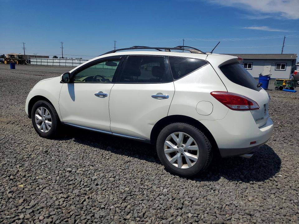 2014 Nissan Murano VIN JN8AZ1MWXEW519516 COPART salvage auction — MINOR DENT/SCRATCHES, Id - Certificate Of Title, sold $300 on 2026-07-29 (photo 2)
