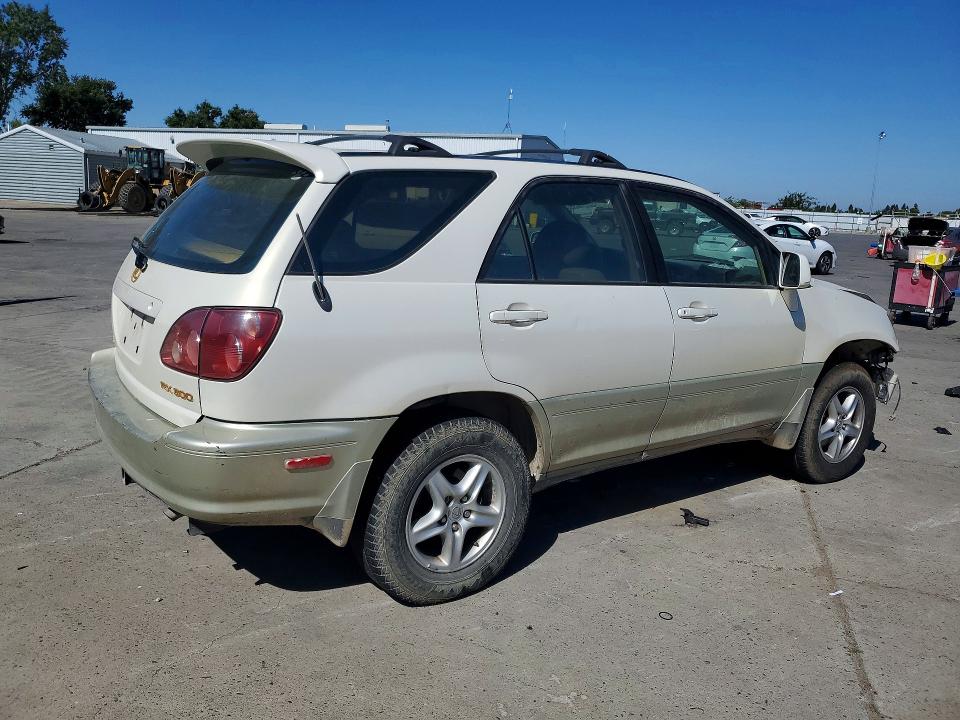 2000 Lexus Rx 300 VIN JT6GF10U1Y0067327 COPART salvage auction — FRONT END, CA - SALVAGE CERTIFICATE, sold $425 on 2026-07-27 (photo 3)