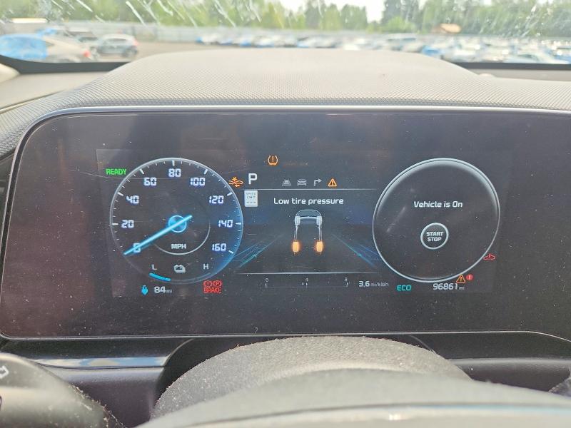 2023 Kia Niro VIN KNDCR3L13P5021365 COPART salvage auction — FRONT END, CA - CERTIFICATE OF TITLE, sold $6,500 on 2026-07-22 (photo 9)