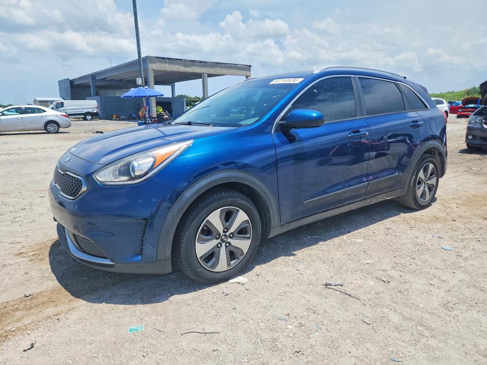 2017 Kia Niro VIN KNDCB3LC6H5045067 COPART salvage auction — MECHANICAL, FL - CERTIFICATE OF TITLE, sold $1,350 on 2026-07-30 (photo 1)