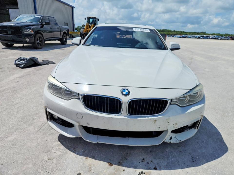 2016 BMW 4er VIN WBA4A9C55GG505220 COPART salvage auction — REAR END, Fl - Cert Of Title Slvg Rebuildable, sold $1,750 on 2026-08-12 (photo 5)