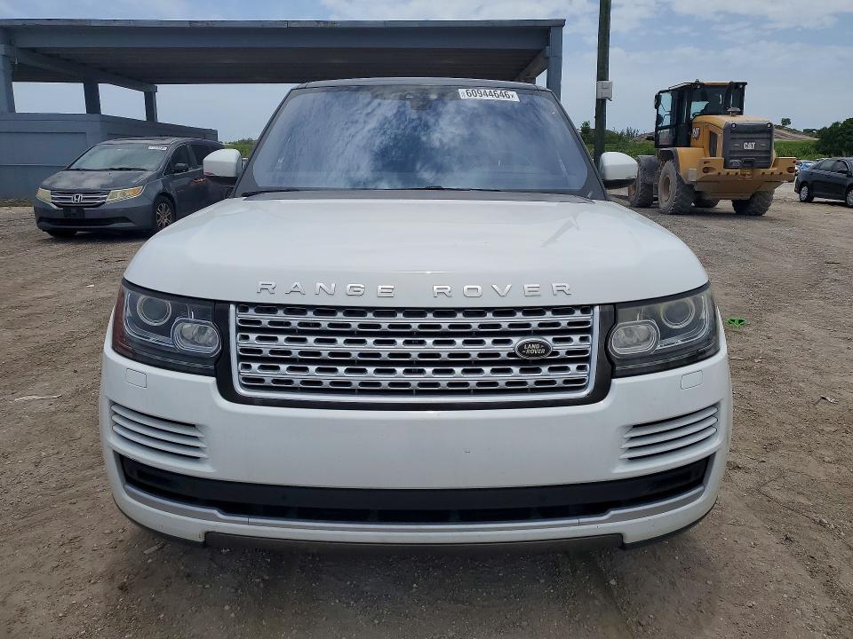 2017 Land rover RANGE ROVER VIN SALGS2FK5HA344032 COPART salvage auction — MINOR DENT/SCRATCHES, Mt - Certificate Of Title, sold $9,100 on 2026-07-28 (photo 5)
