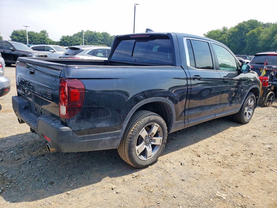 2025 Honda Ridgeline VIN 5FPYK3F53SB041817 COPART salvage auction — FRONT END, Ny - Certificate Of Title, sold $11,500 on 2026-07-22 (photo 3)