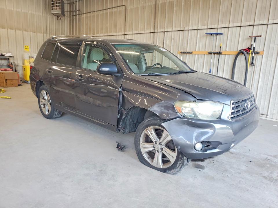 2008 Toyota Highlander VIN JTEES43A182027473 COPART salvage auction — SIDE, PA - CERTIFICATE OF SALVAGE, sold $1,850 on 2026-08-01 (photo 4)