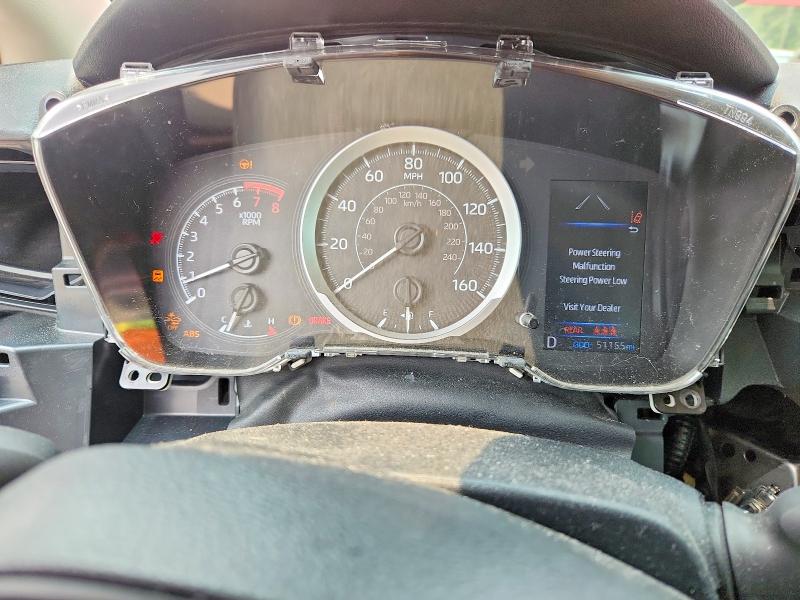 2020 Toyota Corolla VIN 5YFEPRAE0LP057681 COPART salvage auction — WATER/FLOOD, Va - Cert Of Title-Salvage Water, sold $350 on 2026-07-28 (photo 9)