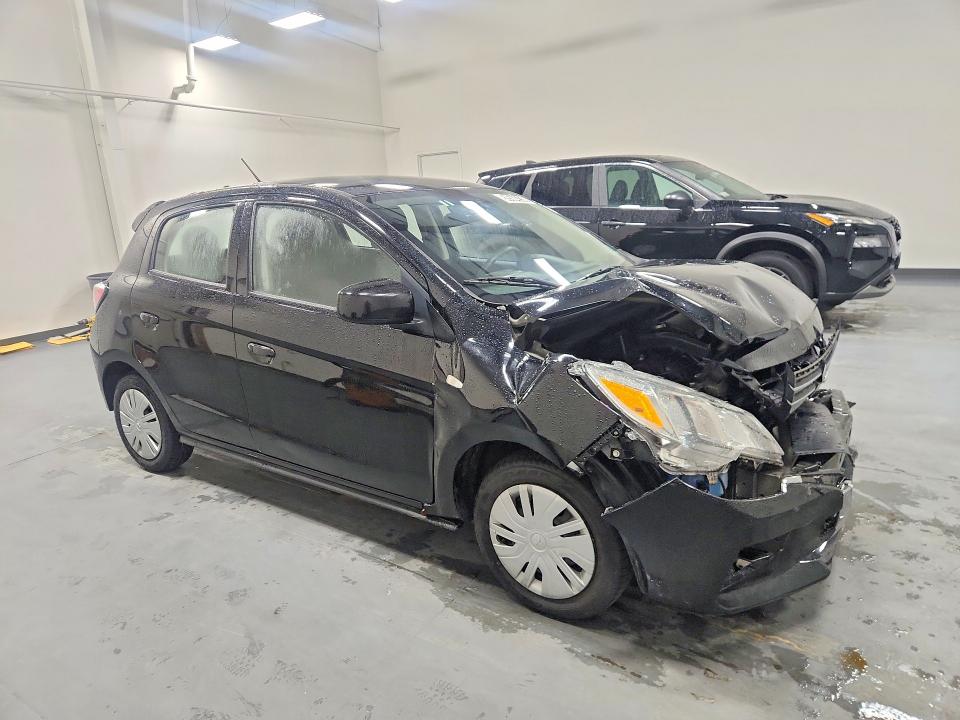 2024 Mitsubishi Mirage VIN ML32AUHJ1RH024559 COPART salvage auction — FRONT END, NJ - CERTIFICATE OF TITLE, sold $2,150 on 2026-07-08 (photo 4)