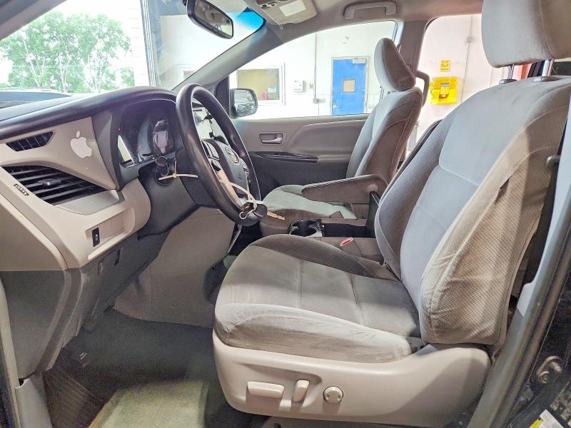 2015 Toyota Sienna VIN 5TDKK3DC8FS581830 COPART salvage auction — FRONT END, MN - CERT OF TITLE-SALVAGE, sold $1,200 on 2026-07-28 (photo 7)