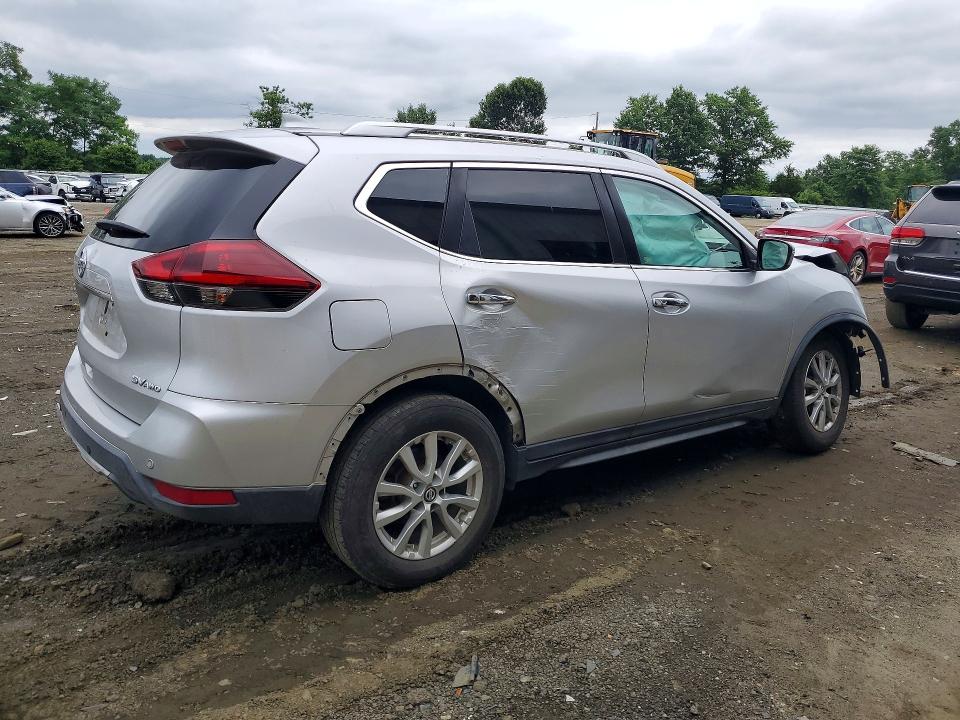 2019 Nissan Rogue VIN KNMAT2MV0KP504247 COPART salvage auction — FRONT END, NJ - CERT OF TITLE-SALVAGE (P), sold $525 on 2026-07-20 (photo 3)