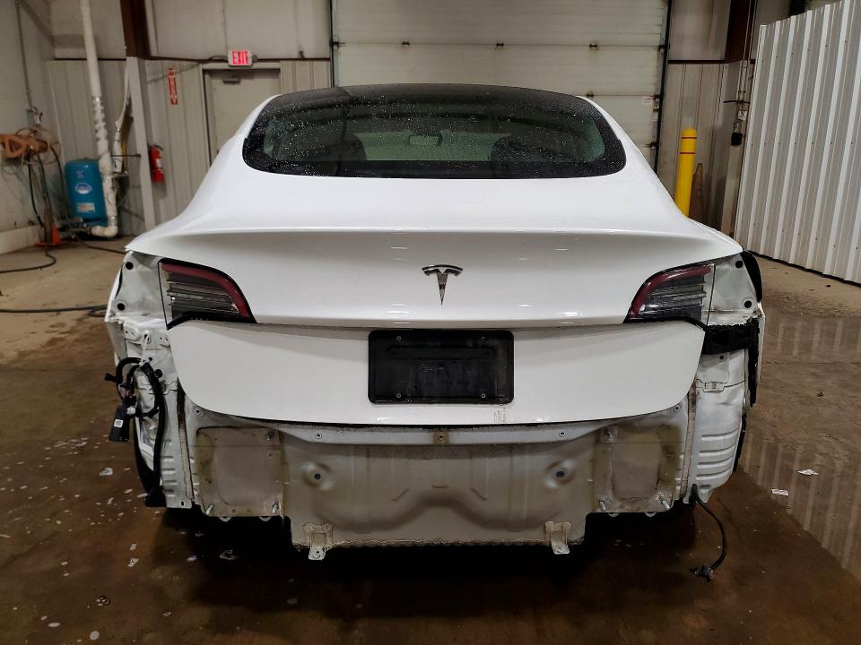 2022 Tesla Model 3 VIN 5YJ3E1EA9NF371138 COPART salvage auction — REAR END, Va - Certificate Of Title, sold $2,600 on 2026-07-22 (photo 6)