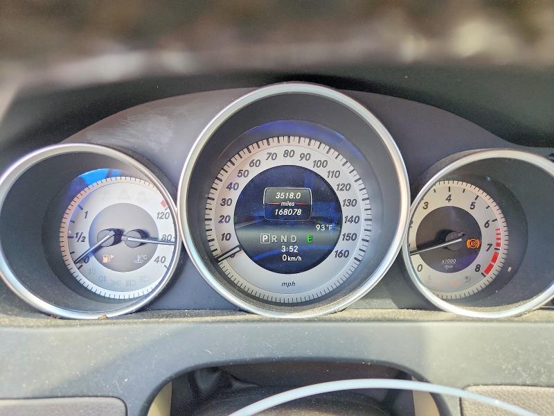 2014 Mercedes-benz C-klasse VIN WDDGF4HB2EG192522 COPART salvage auction — MINOR DENT/SCRATCHES, Ms - Certificate Of Title, sold $800 on 2026-07-31 (photo 9)