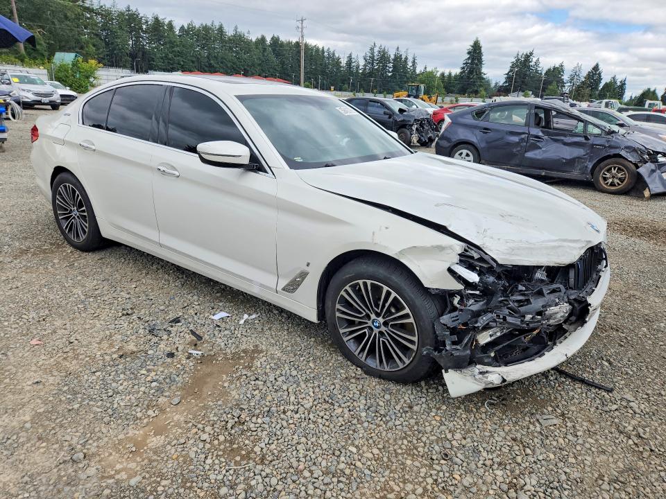 2018 BMW 5er VIN WBAJB1C53JB085446 COPART salvage auction — FRONT END, Wa - Bill Of Sale, sold $4,600 on 2026-08-04 (photo 4)
