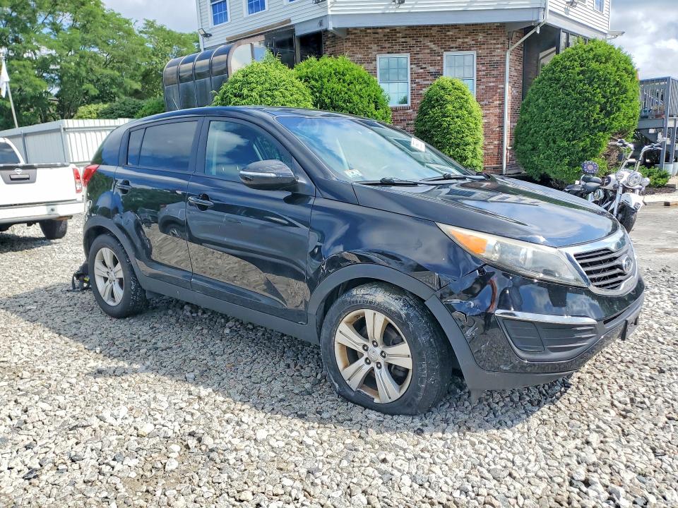 2012 Kia Sportage VIN KNDPB3A2XC7309125 COPART salvage auction — FRONT END, MA - CERT OF TITLE-RECONSTRCTD COLL, sold $1,400 on 2026-07-23 (photo 4)