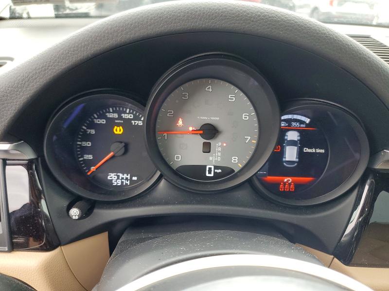 2021 Porsche Macan VIN WP1AB2A55MLB37443 COPART salvage auction — FRONT END, Pa - Certificate Of Salvage, sold $15,200 on 2026-07-17 (photo 9)
