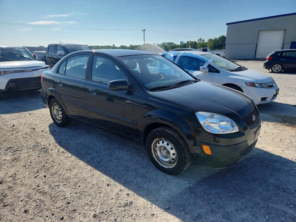 2008 Kia Rio VIN KNADE123586410136 COPART salvage auction — REAR END, NY - MV-907A SALVAGE CERTIFICATE, sold $375 on 2026-07-27 (photo 4)