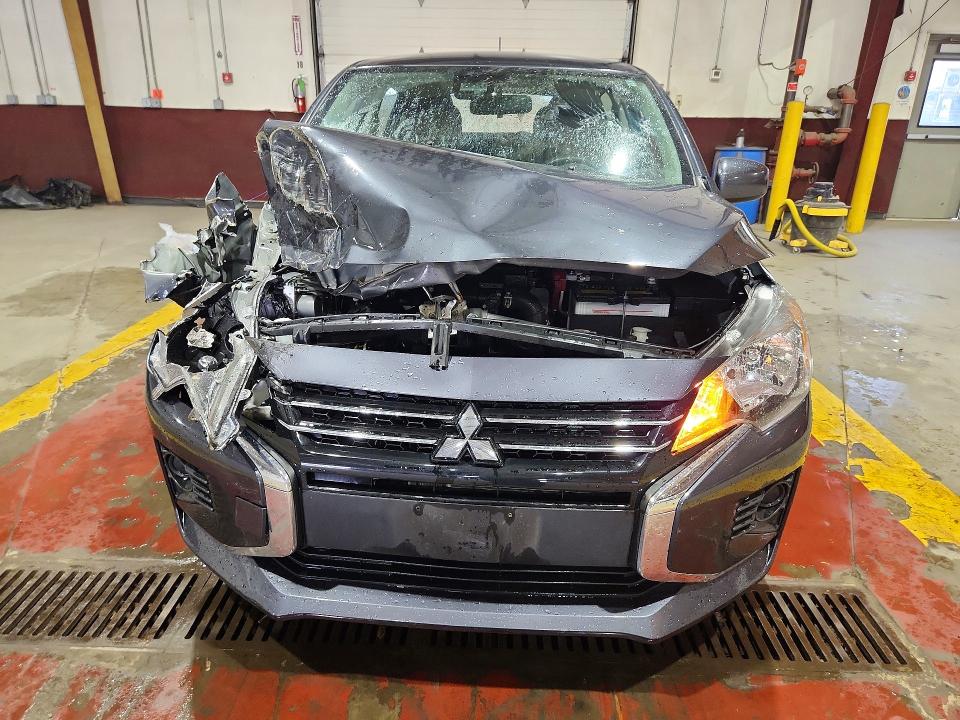 2024 Mitsubishi Mirage VIN ML32AUHJ4RH008310 COPART salvage auction — FRONT END, Fl - Certificate Of Destruction (P), sold $325 on 2026-07-22 (photo 5)