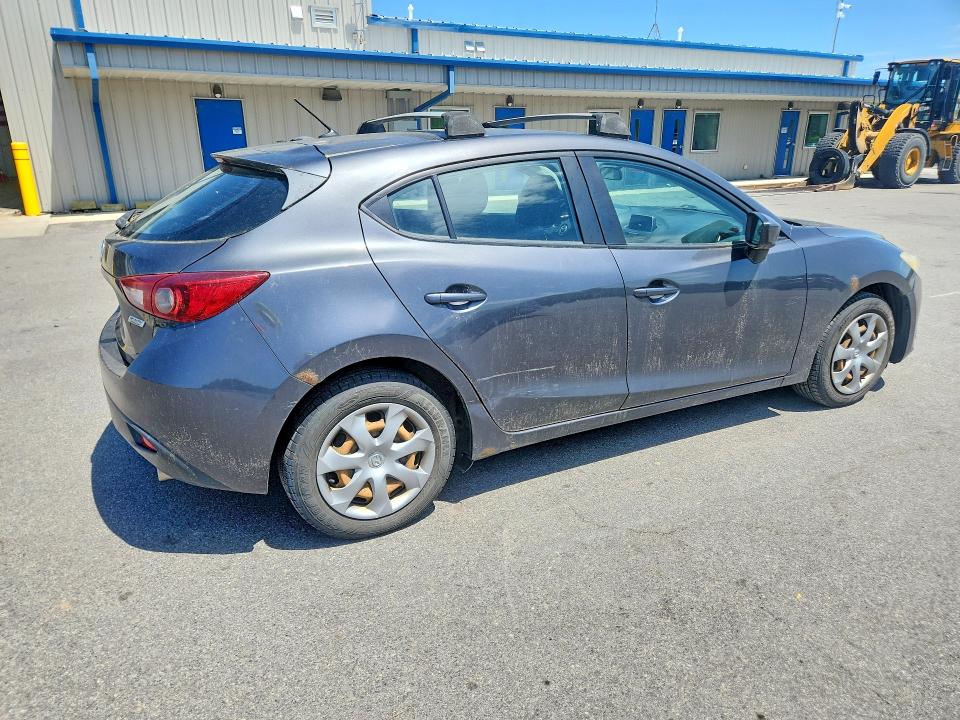 2014 Mazda 3 VIN JM1BM1K78E1171495 COPART salvage auction — NORMAL WEAR, Me - Cert Of Title-Rebuilt Vehicle, sold $425 on 2026-07-15 (photo 3)
